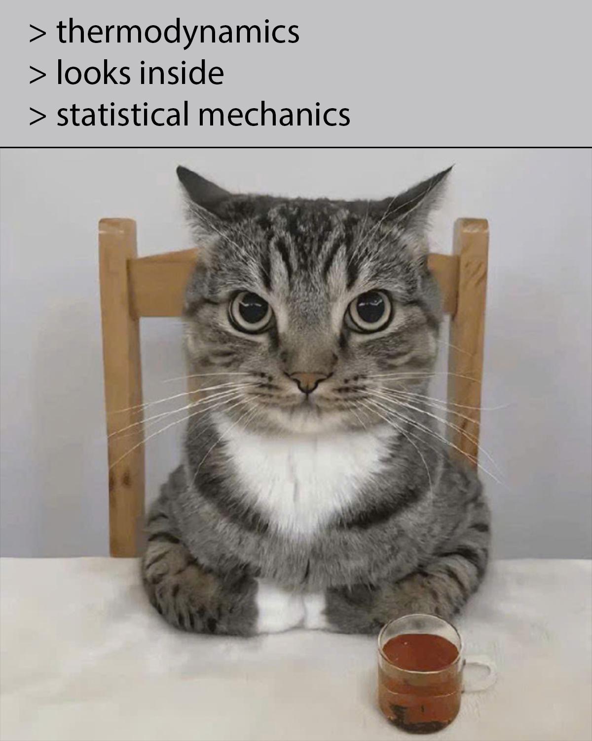 I Blame Ludwig Boltzmann