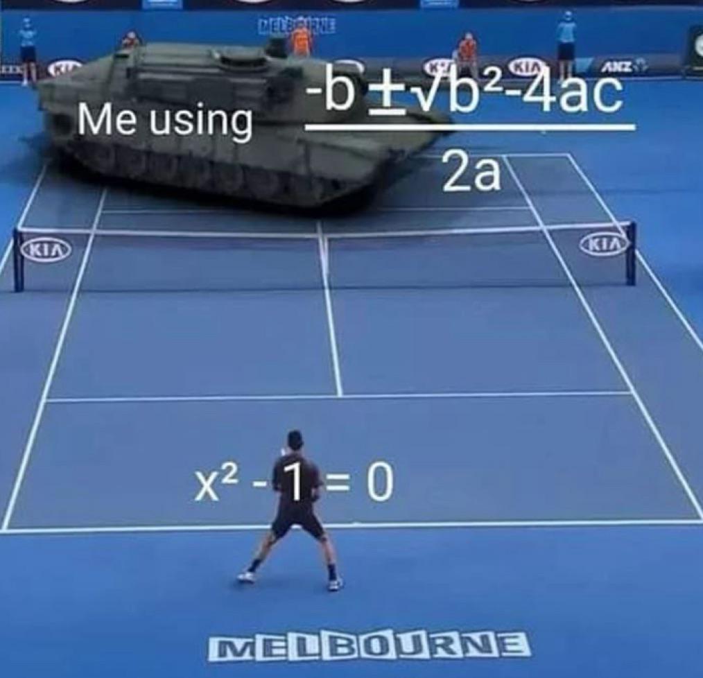 Mathematical Overkill On The Tennis Court