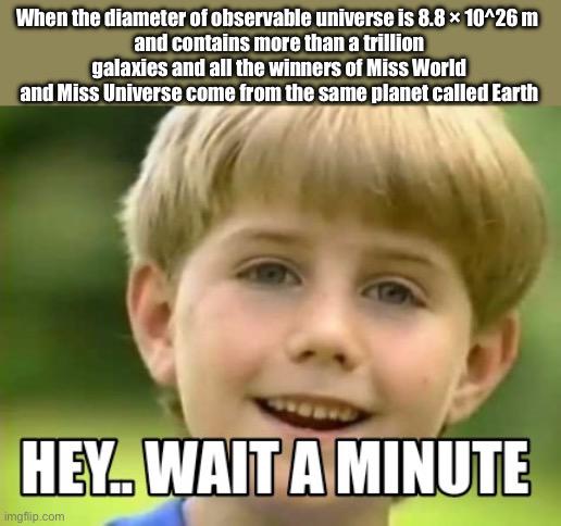 Cosmic Beauty Pageant Conspiracy
