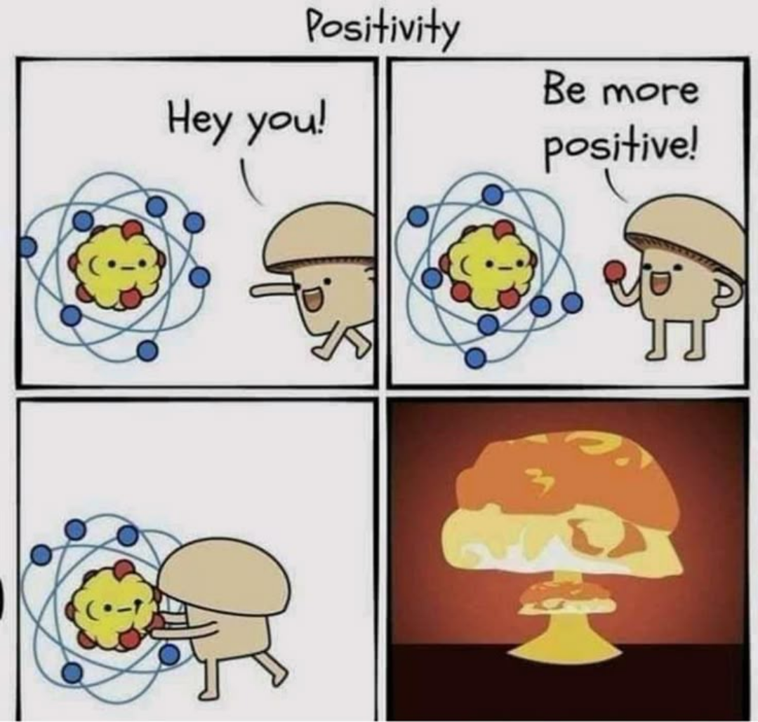 When Positivity Goes Nuclear