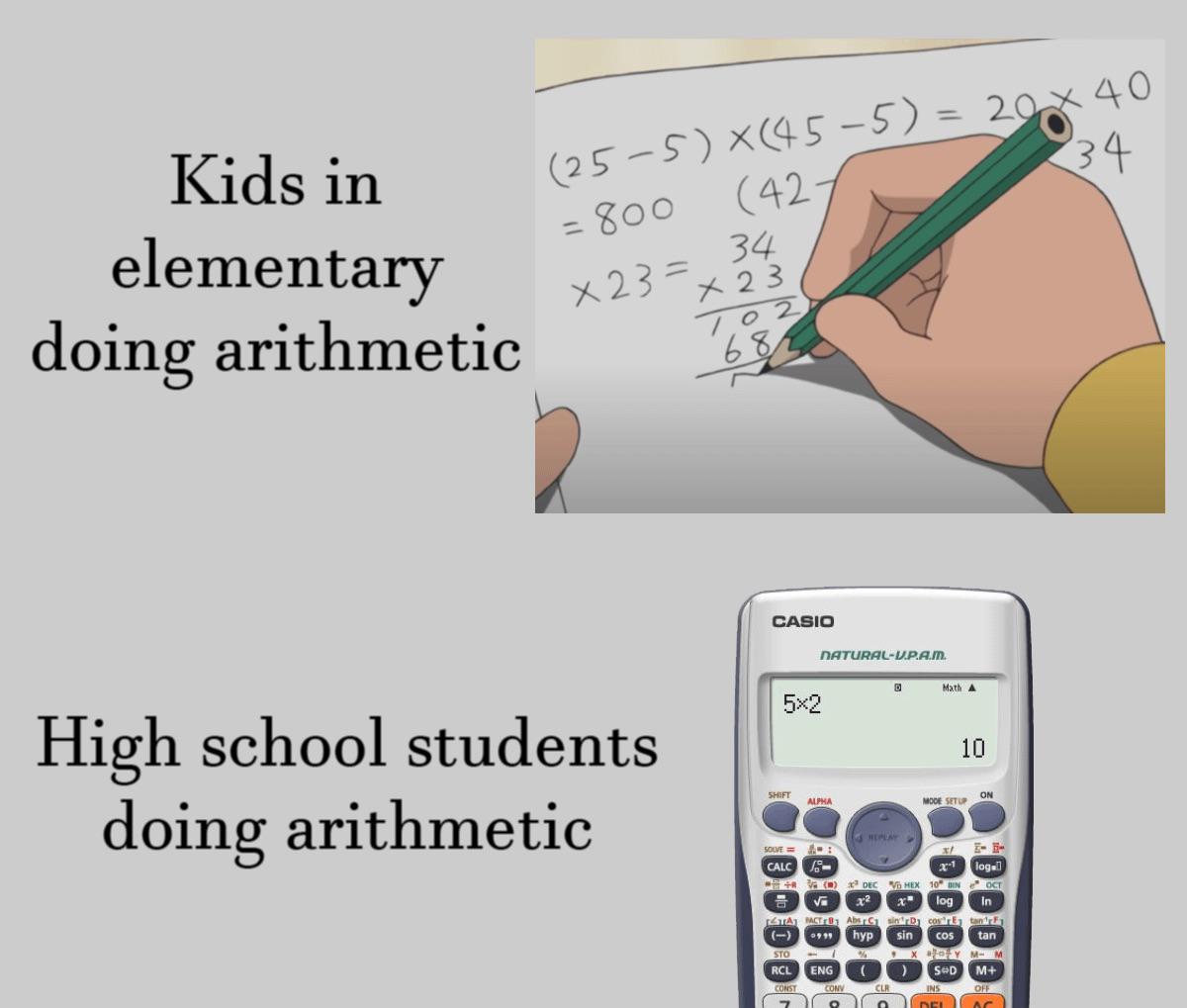 The Great Mathematical Devolution