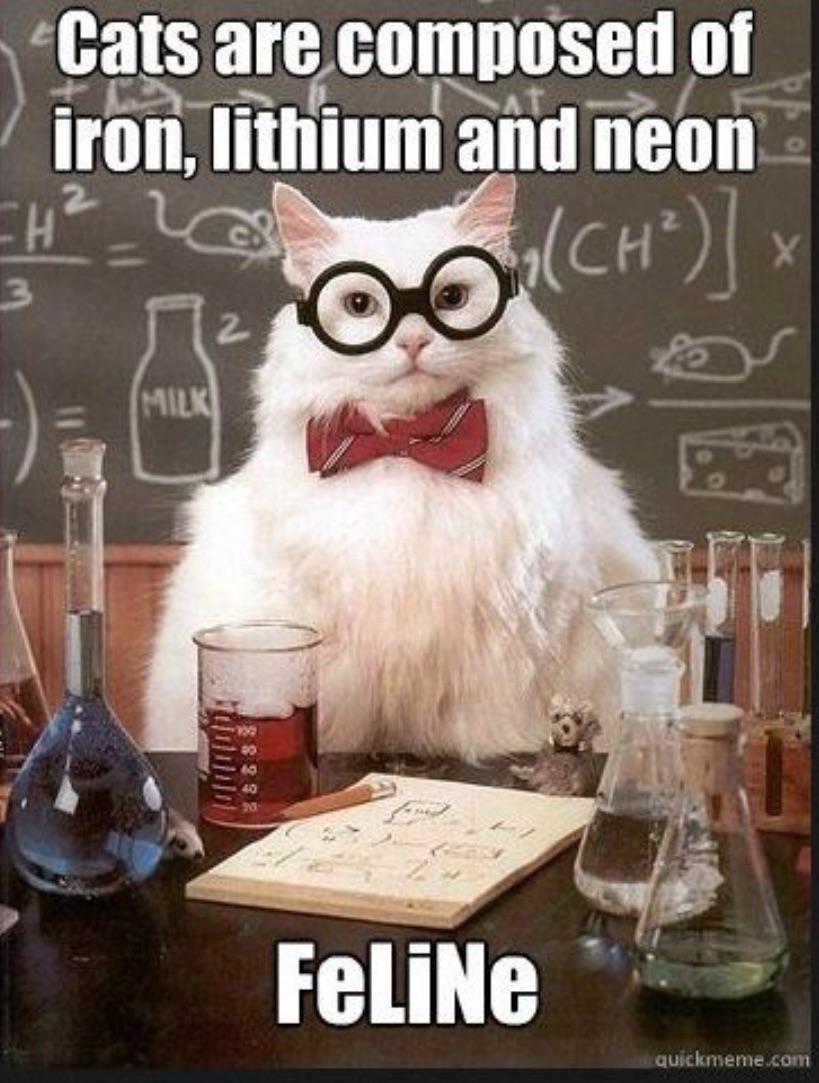 The Purrfect Chemical Composition