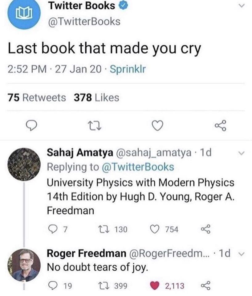 Tears Of Physics Joy