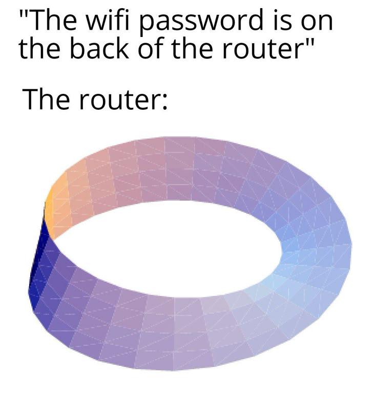 The Topological Router Paradox