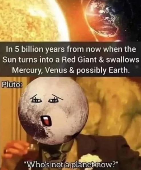 Pluto's Cosmic Revenge Plan