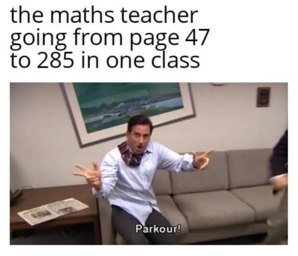 Mathematical Parkour: The Classroom Time Warp
