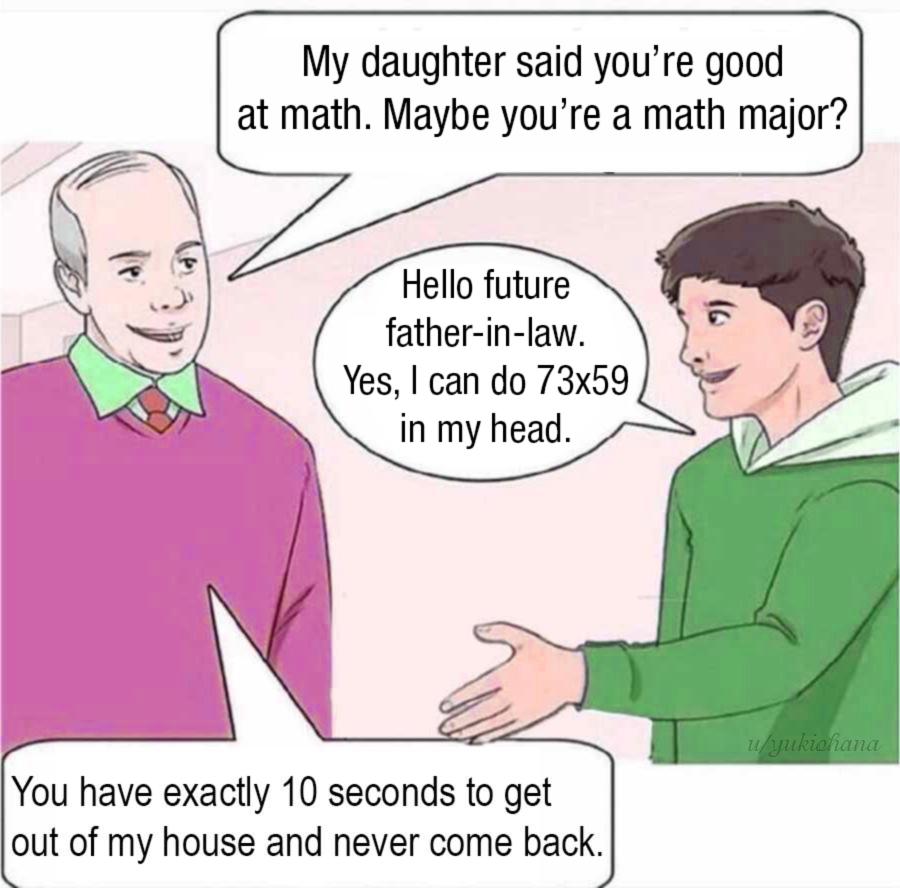 Mathematical Dating Disaster