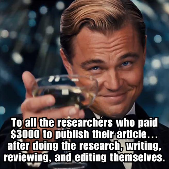 Academic Publishing: The Only Industry Where You Pay To Give Away Your Work