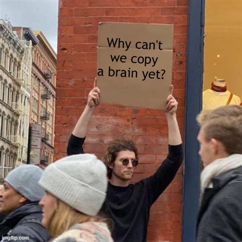 Why Can't We Copy A Brain Yet?