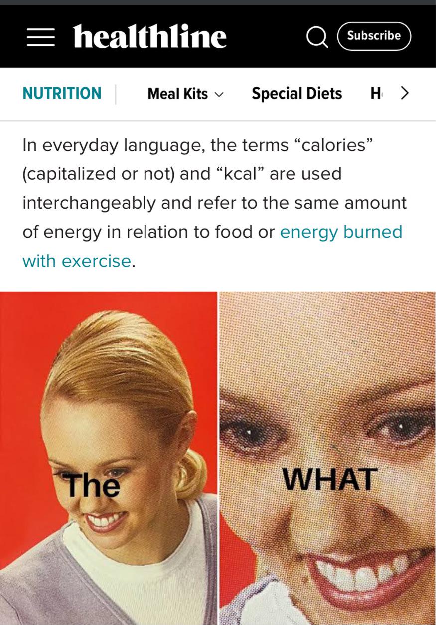 The Great Calorie Conspiracy