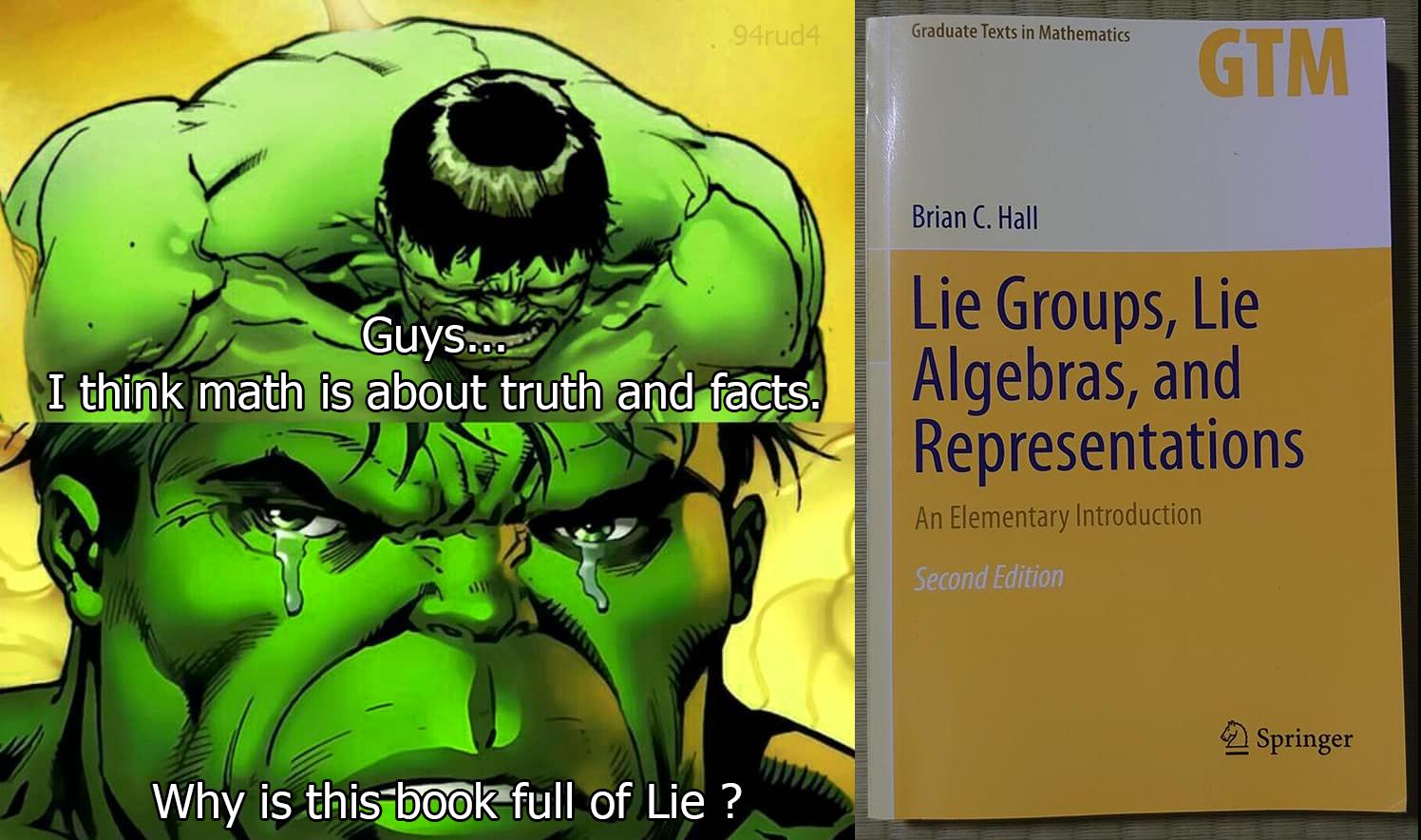 The Hulk's Mathematical Identity Crisis
