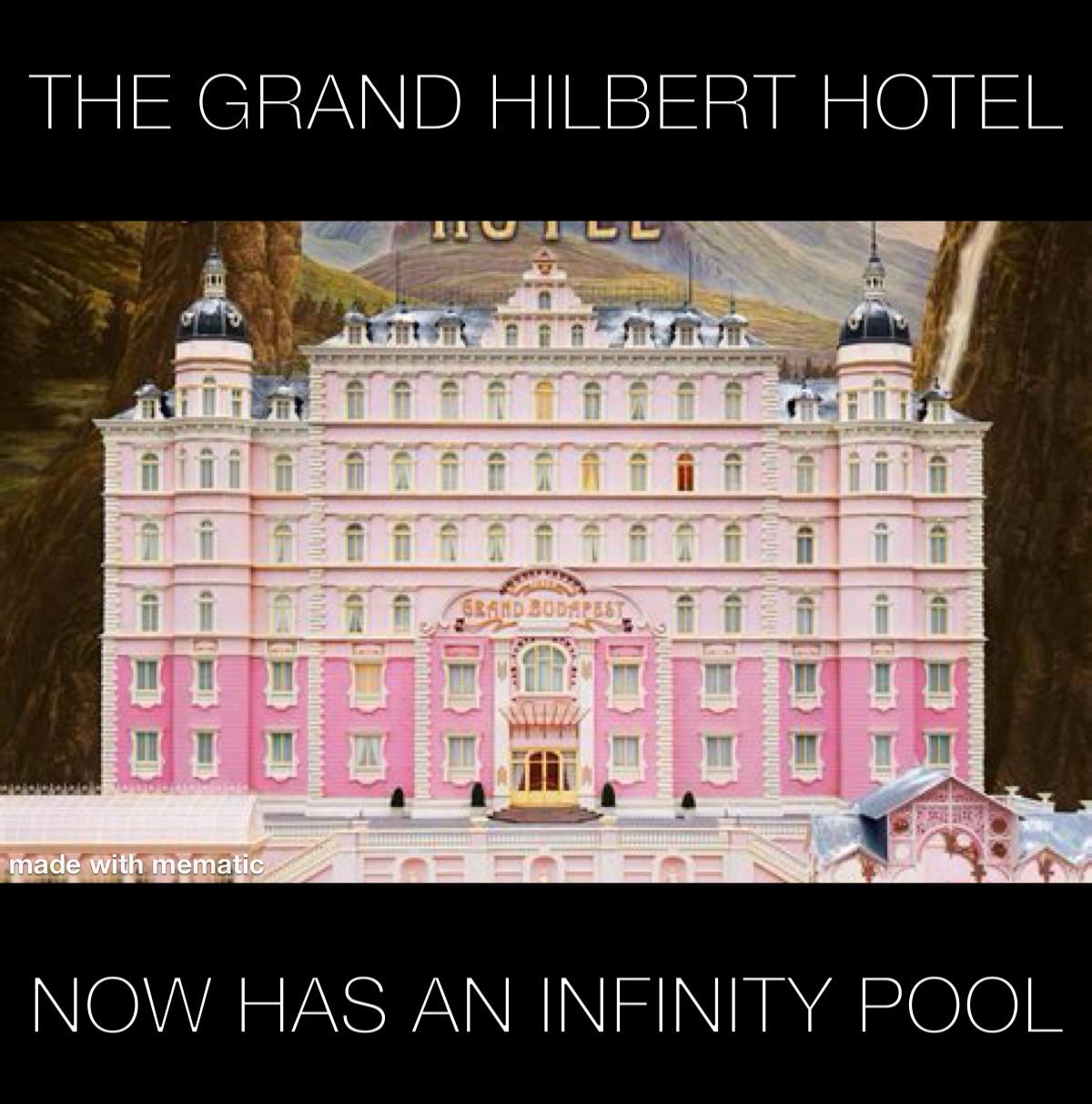 The Grand Hilbert Hotel: Infinite Vacancies