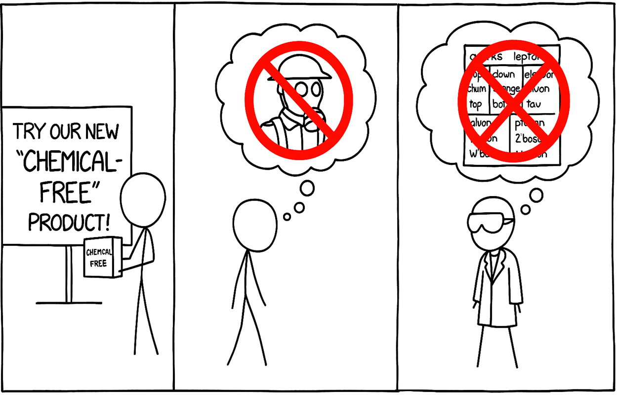 The Chemical-Free Paradox