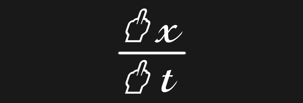 Derivative With Disrespect To Time