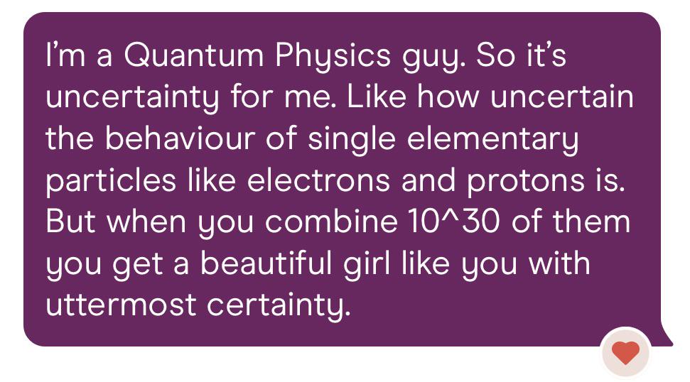 Quantum Flirtation: When Uncertainty Becomes Certain