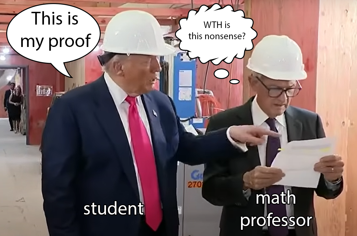 When The Professor Sees The Proof