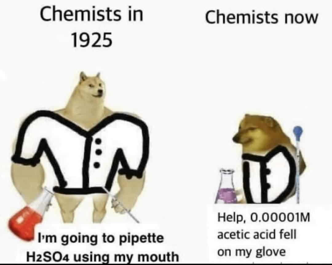 Chemistry Has Come A Long Way... But Maybe A Bit Too Far? 😂