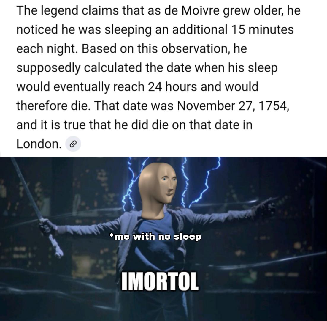 Decrease Your Sleep Time To Slowly Become Immortal