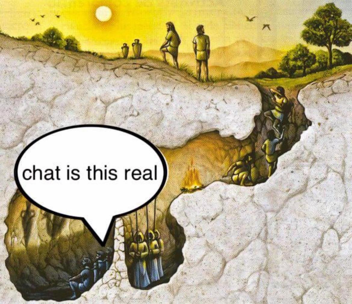 Plato's Cave: The Original Reality Check