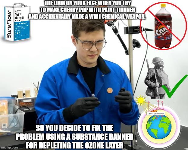 From Chemical Weapon To Ozone Destroyer: Just Another Tuesday In Amateur Chemistry