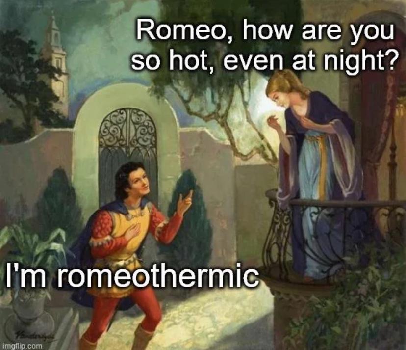 He Is "Romeothermic" Bro