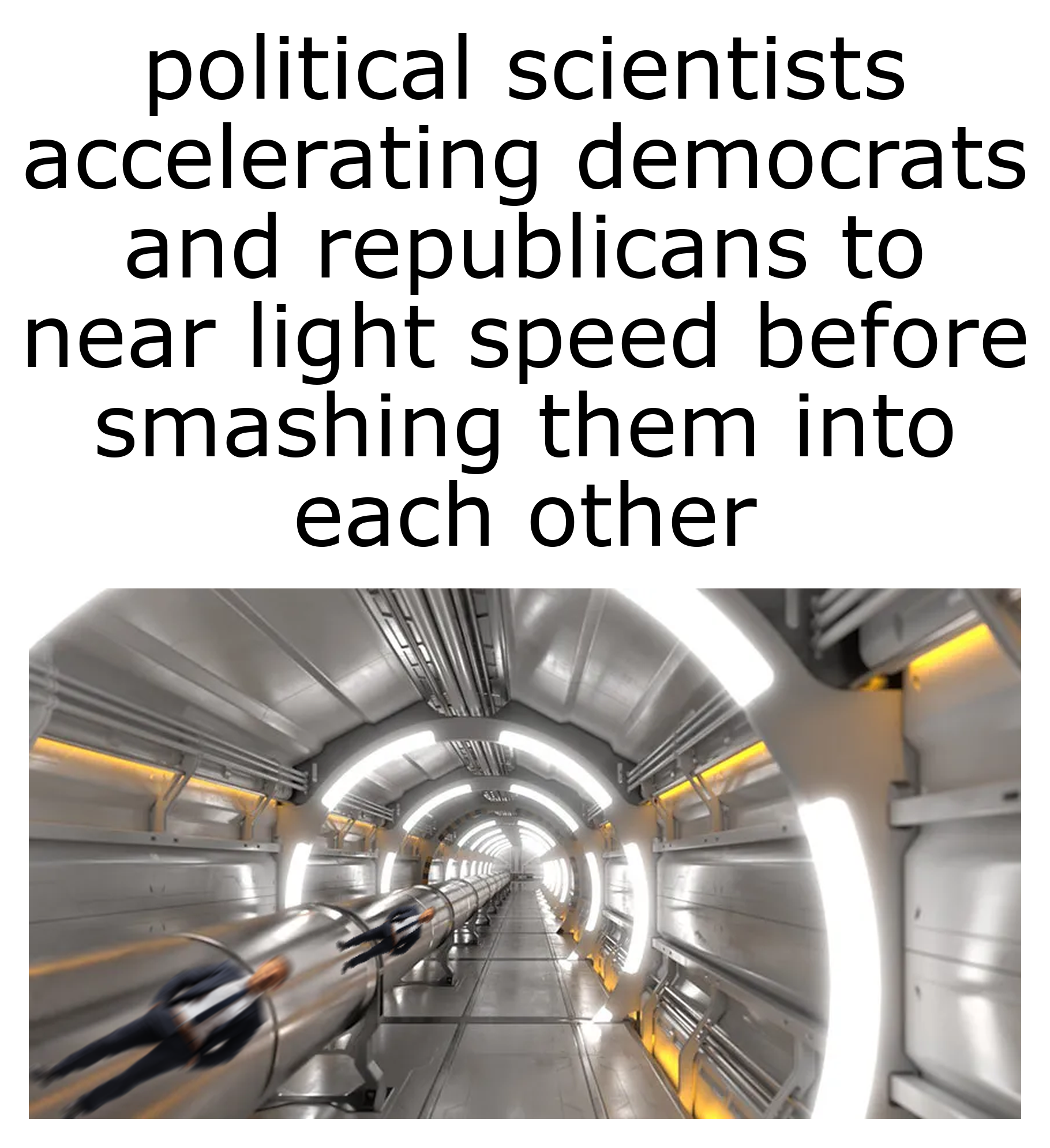 The Political Particle Collider