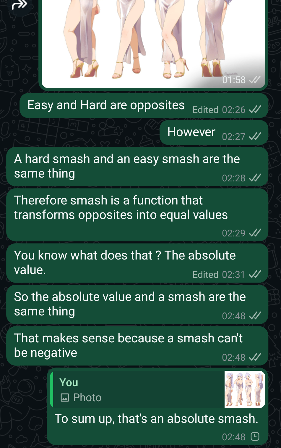 The Absolute Value Of Attraction