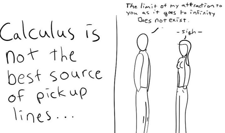Calculus Is Not The Best Source Of Pickup Lines