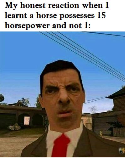 The Horsepower Conspiracy