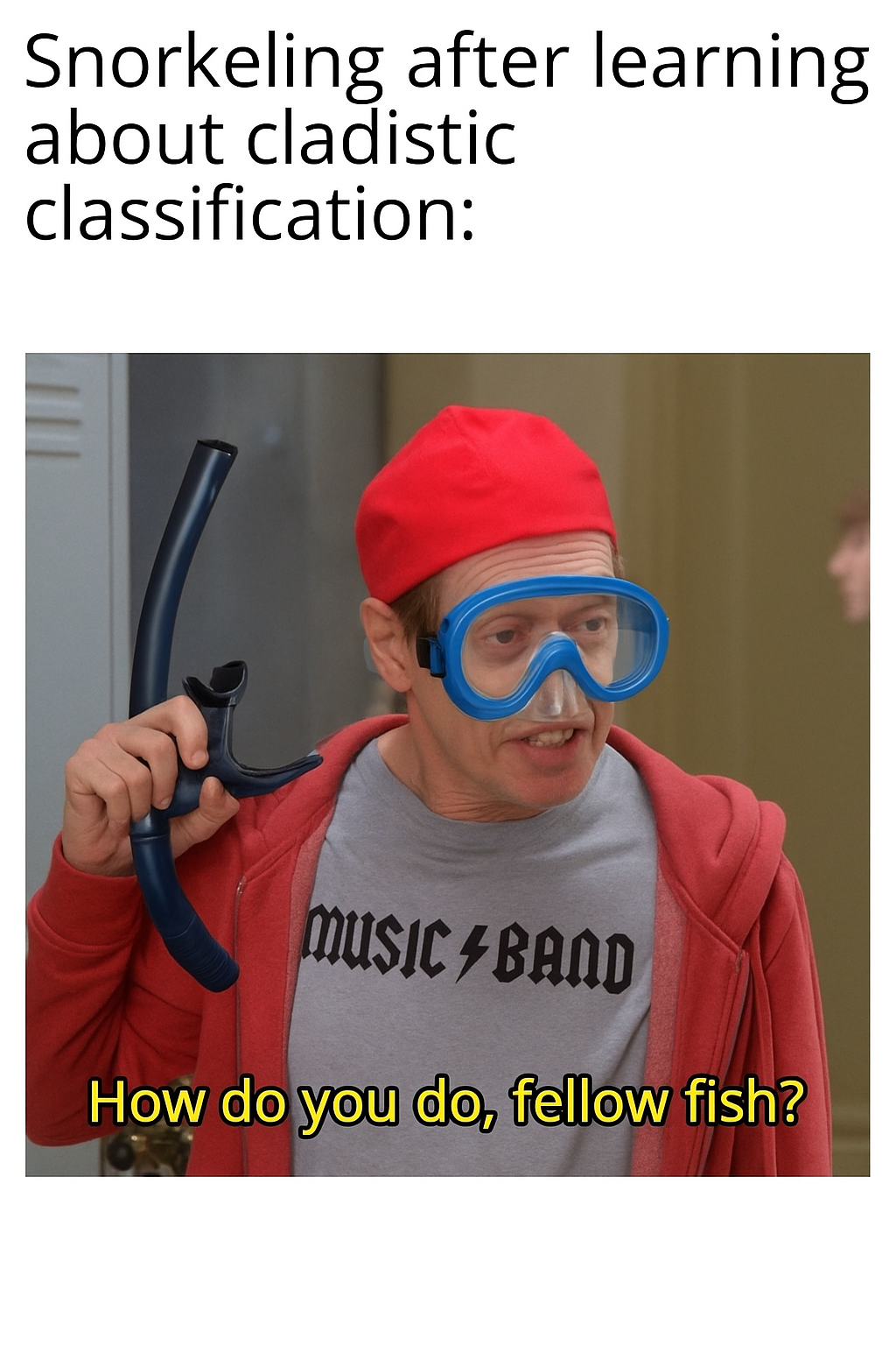 I'm A Fish! Cladistic Identity Crisis