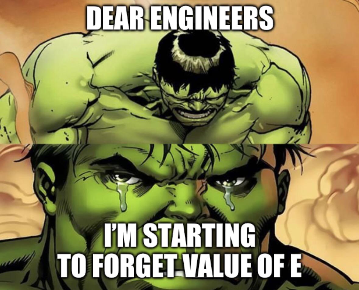 Dear Engineers, I'm Losing My Constants
