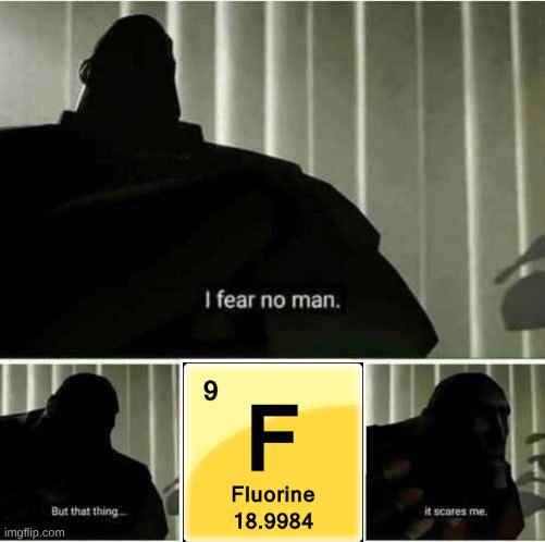 Fluorine: The Element That Fears No Man