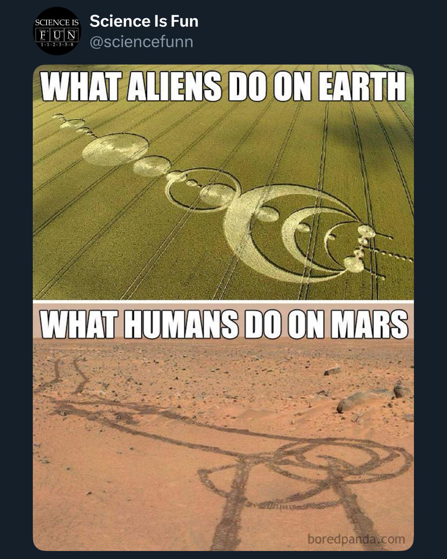 What If Aliens Did The Same But Theirs Is Different?