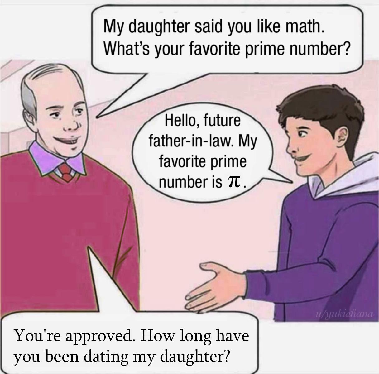 Pi Is My Favorite Prime Number