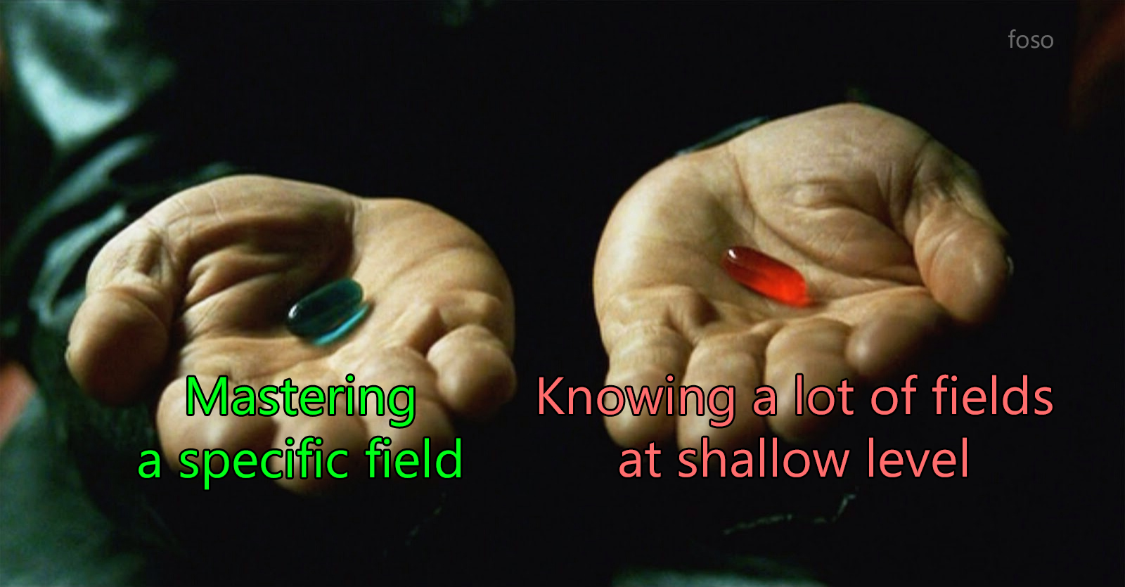 The Red Pill Or The Blue Pill Of Academia