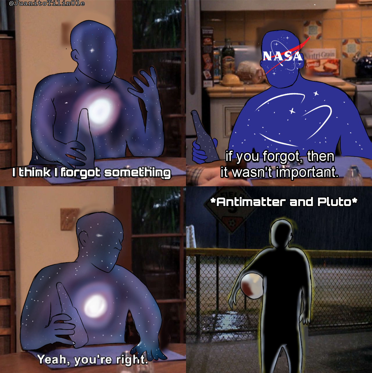 The Cosmic Ghosting Phenomenon