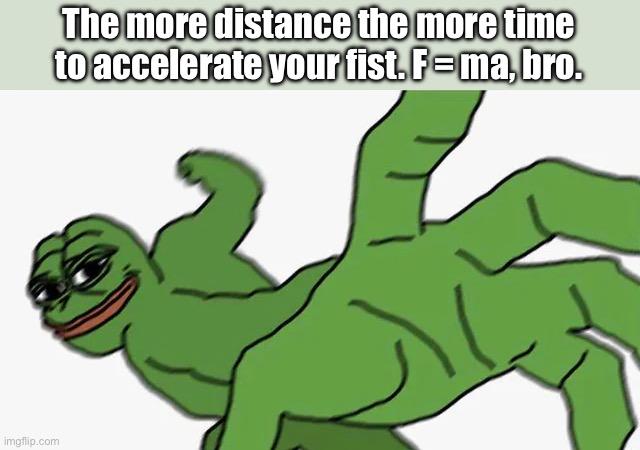 Newton's Second Law Of Throwing Hands