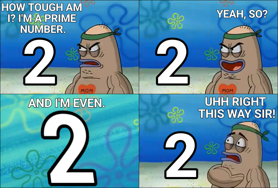 Number 2 Has An Identity Crisis