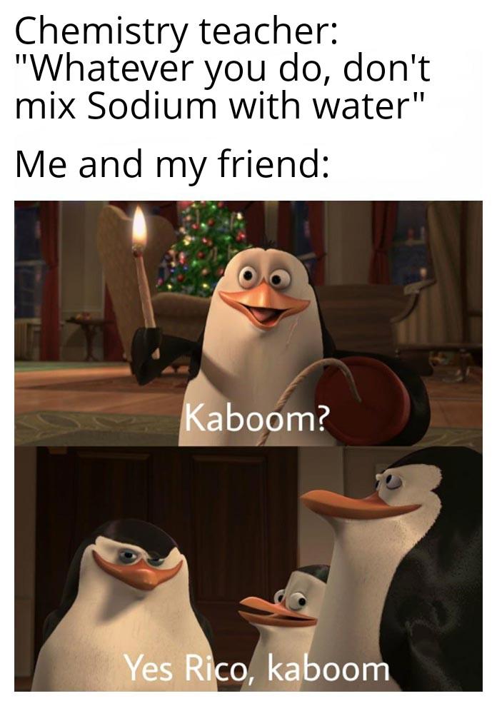 Kaboom: The Universal Language Of Chemistry