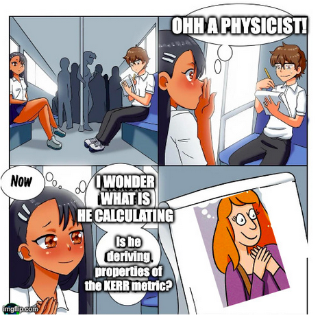 Physicist Spotted In The Wild
