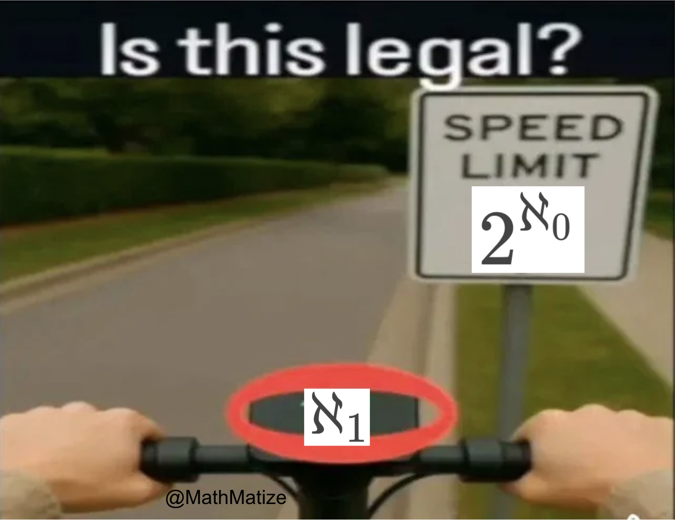 Is This Legal? Complex Number Speeding