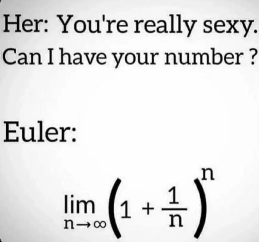 Euler's Way Of Flexing His Own Number