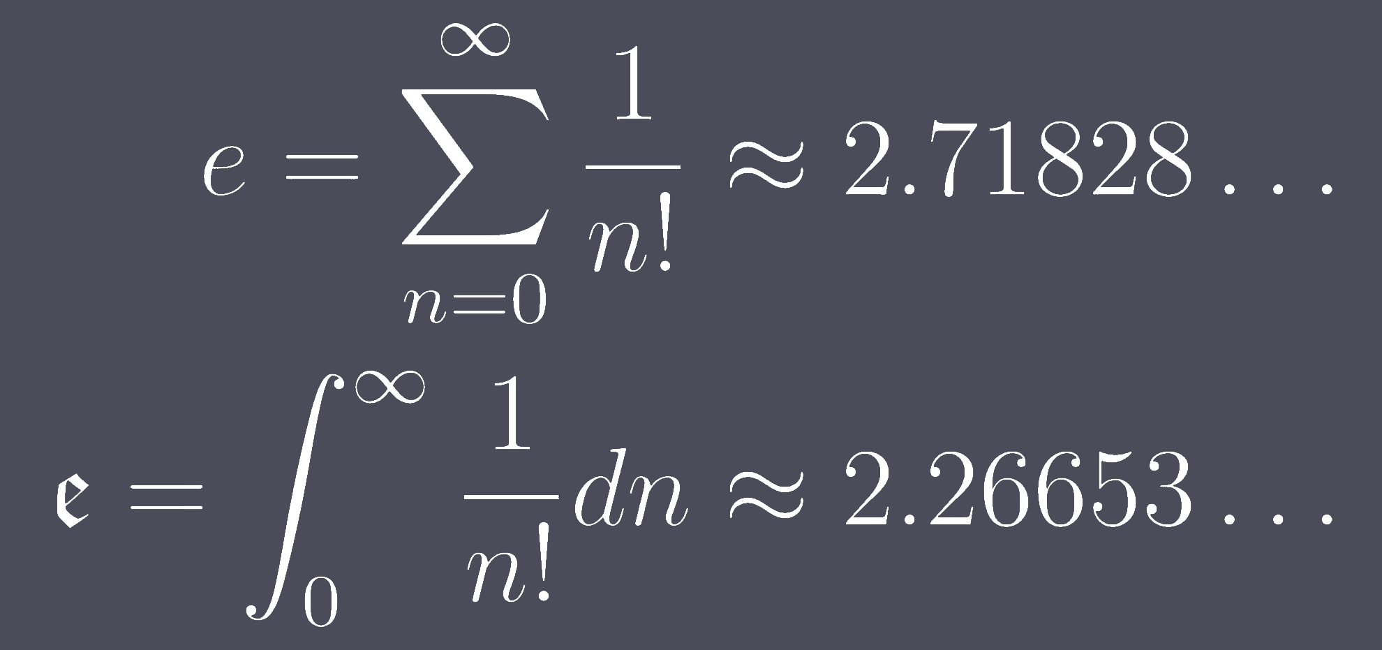 New Euler's Constant Just Dropped
