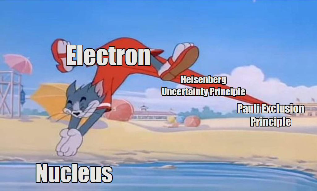 Poor Electron, Confined To Technicalities