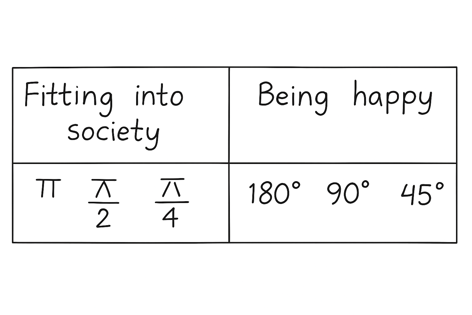 The Angle Of Happiness: Radians Vs Degrees
