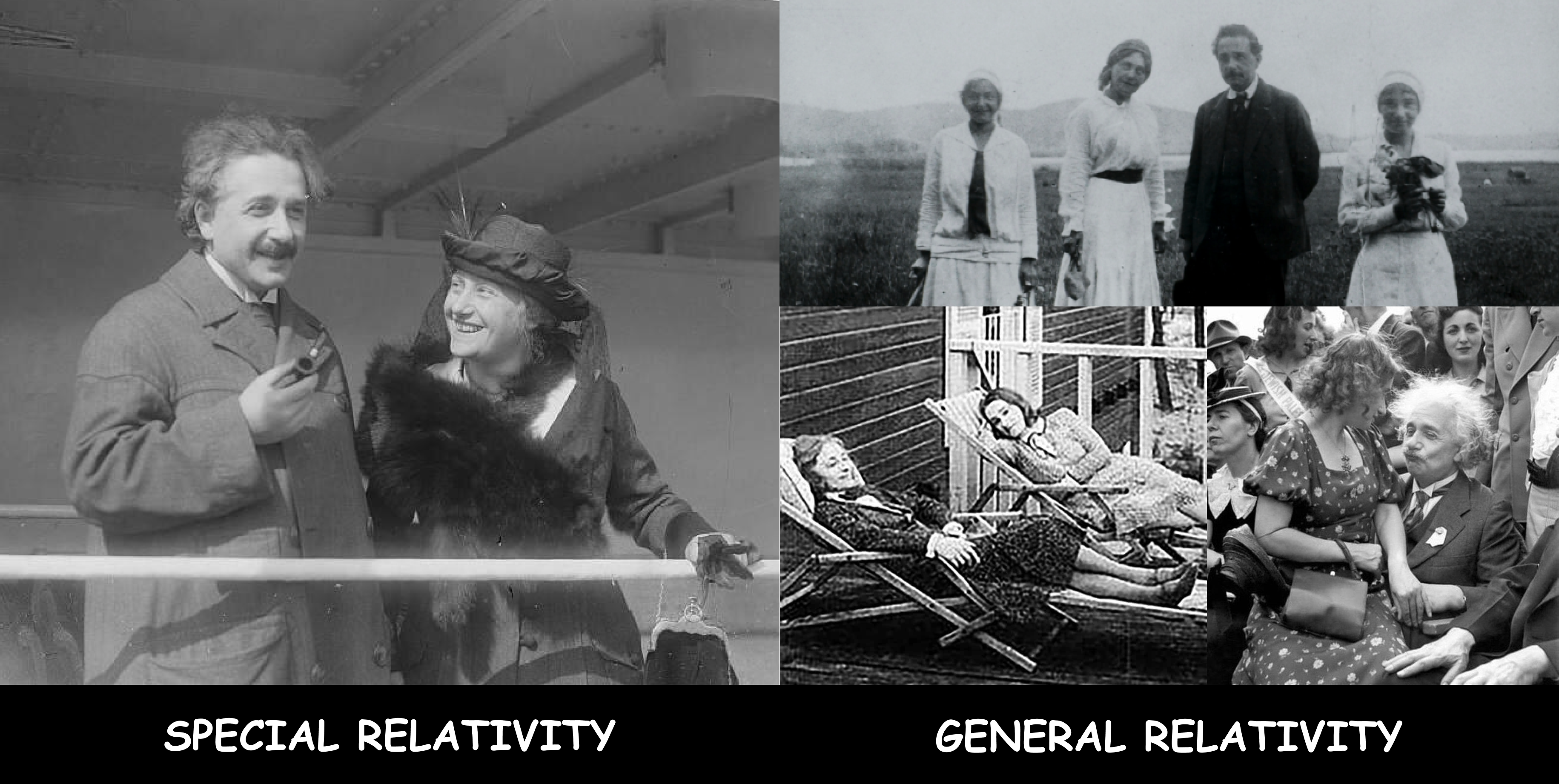Special Vs General Relativity: Einstein's Social Physics