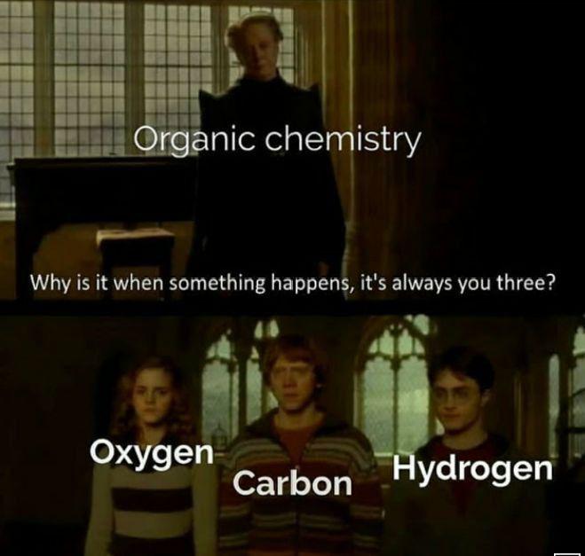 The Unholy Trinity Of Organic Chemistry