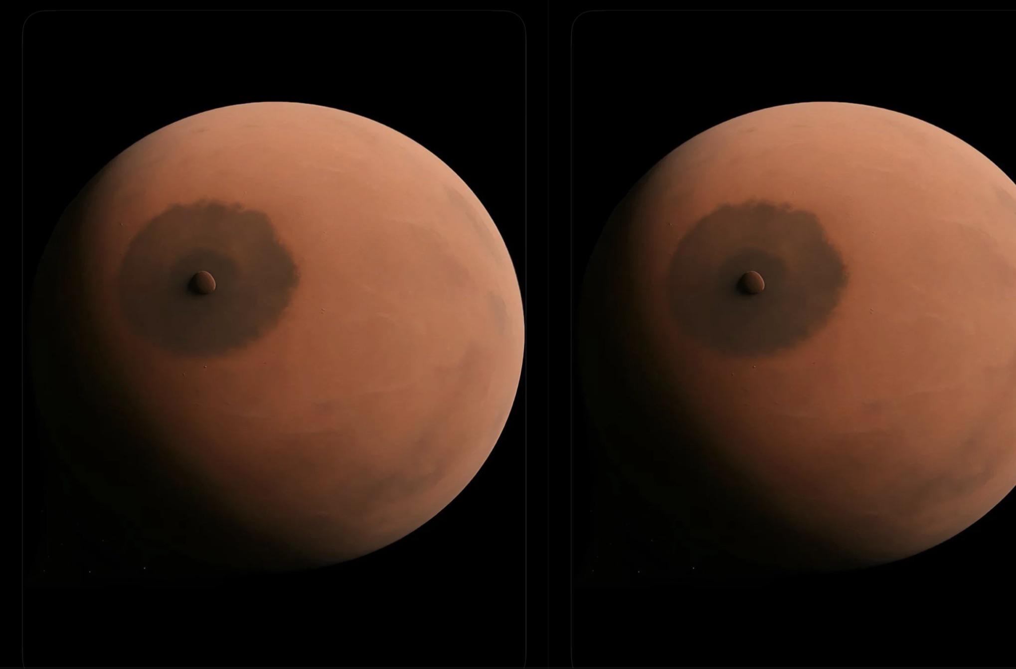 The Red Planet's Unexpected Anatomy