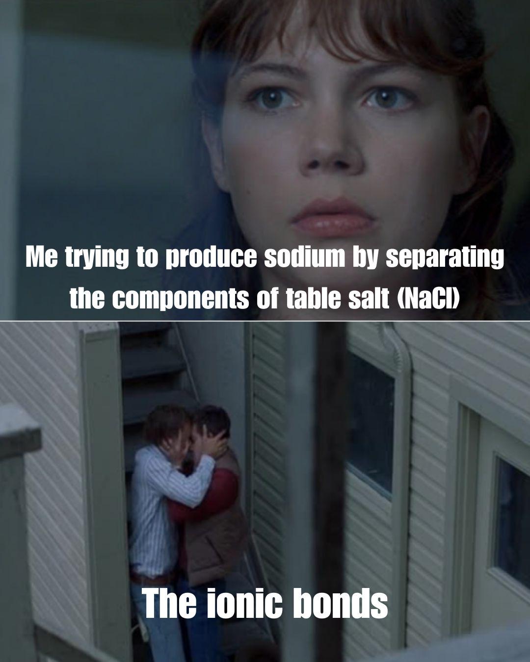 The Unbreakable Bond: Sodium's Clingy Relationship Status