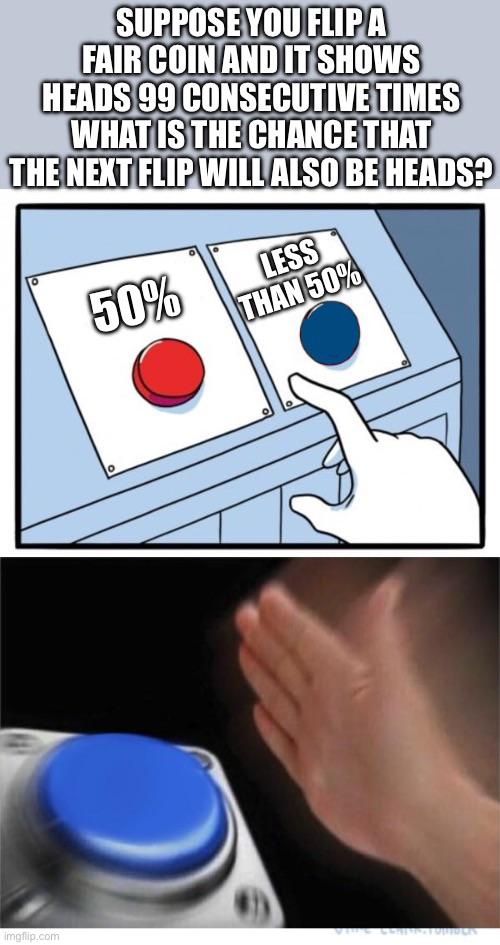 The Coin Has No Memory